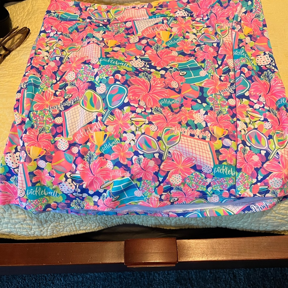 Colorful Pickleball Skirt